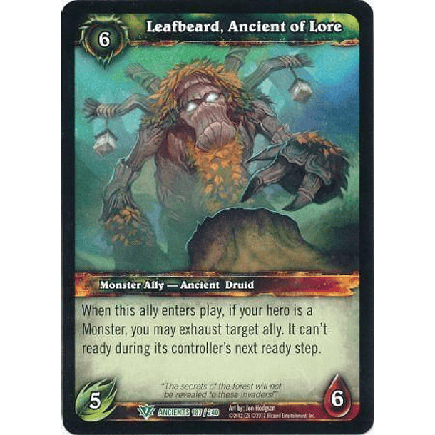 Leafbeard, Ancient of Lore - 187/240 - Uncommon
