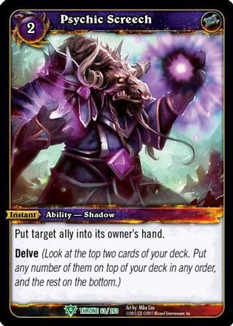 Psychic Screech - 63/263 - Uncommon