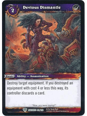 Devious Dismantle - 43/240 - Uncommon