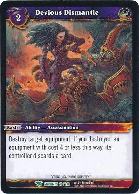 Devious Dismantle - 43/240 - Uncommon
