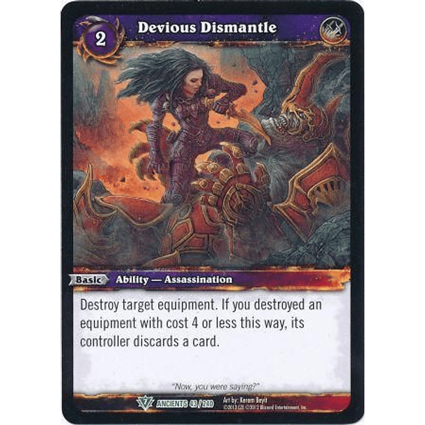 Devious Dismantle - 43/240 - Uncommon