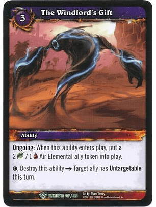 The Windlord's Gift - 107/220 - Uncommon