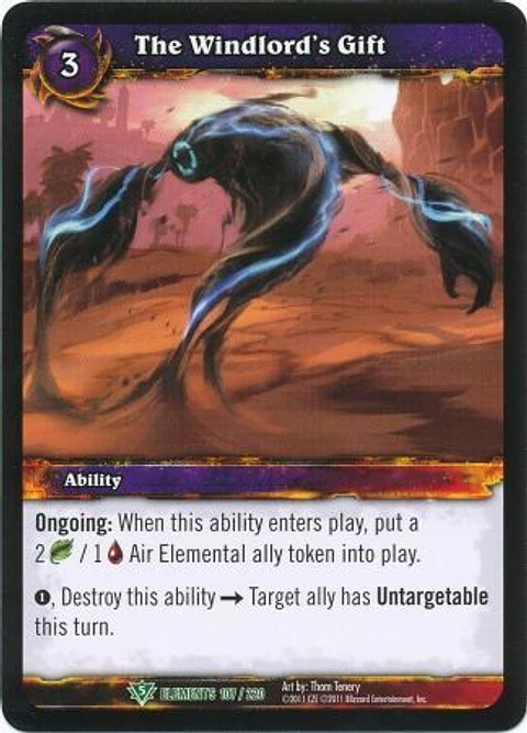 The Windlord's Gift - 107/220 - Uncommon