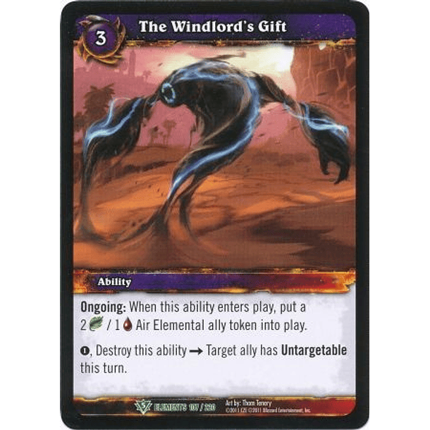 The Windlord's Gift - 107/220 - Uncommon
