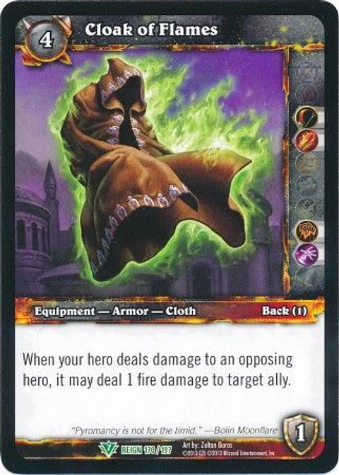 Cloak of Flames - 170/197 - Uncommon
