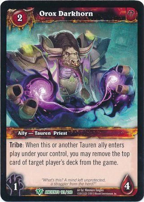 Orox Darkhorn - 141/240 - Uncommon