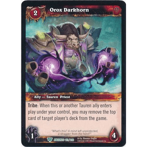 Orox Darkhorn - 141/240 - Uncommon