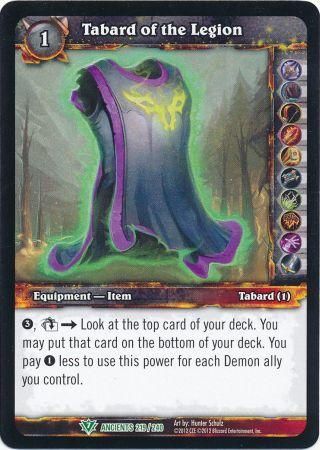 Tabard of the Legion - 219/240 - Uncommon 1