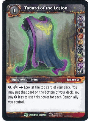 Tabard of the Legion - 219/240 - Uncommon