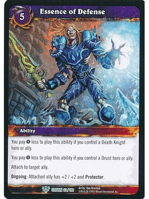 Essence of Defense - 63/198 - Uncommon