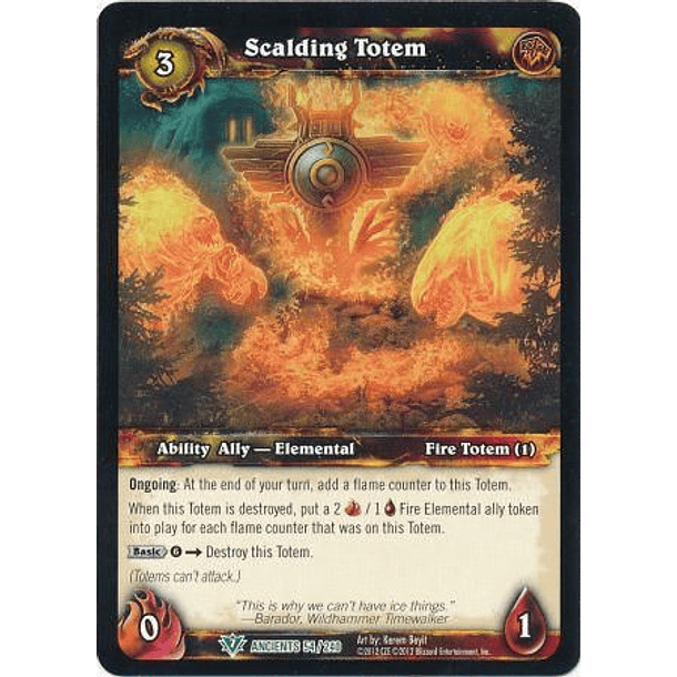 Scalding Totem - 54/240 - Uncommon