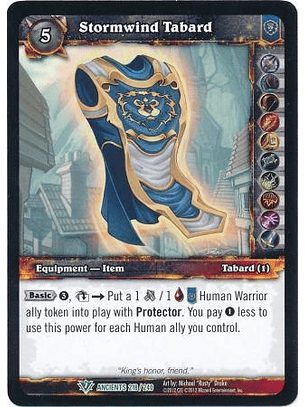 Stormwind Tabard - 218/240 - Uncommon