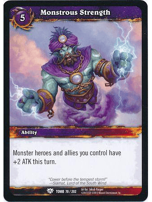 Monstrous Strength - 70/202 - Common