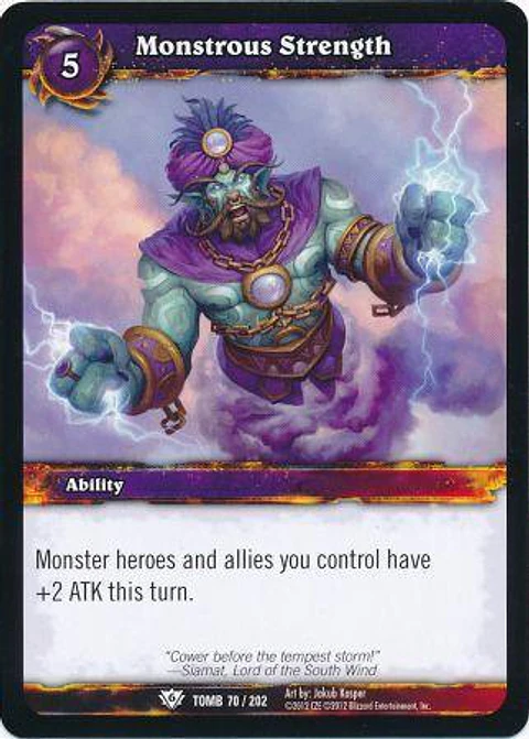 Monstrous Strength - 70/202 - Common