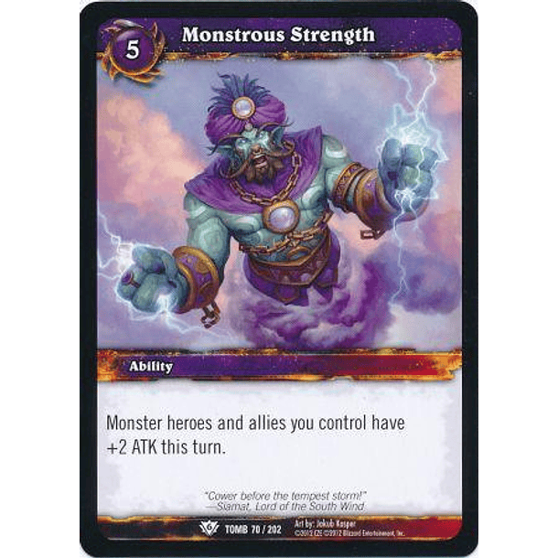 Monstrous Strength - 70/202 - Common