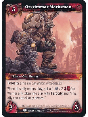 Orgrimmar Marksman - 140/240 - Common