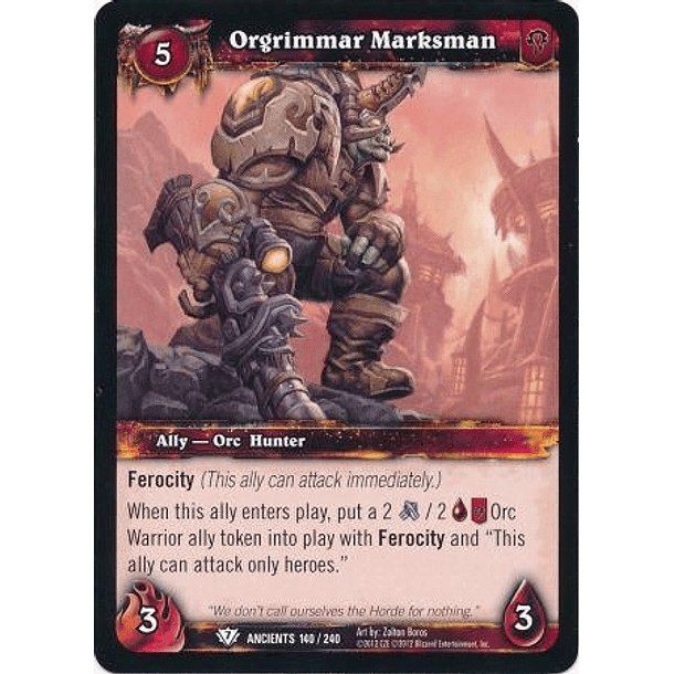 Orgrimmar Marksman - 140/240 - Common