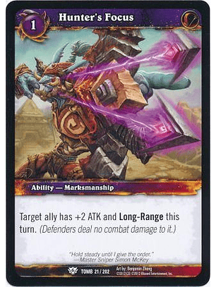 Hunter's Focus - 21/202 - Common