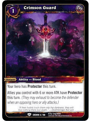 Crimson Guard - 6/198 - Common