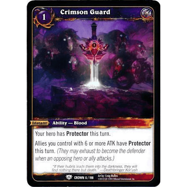 Crimson Guard - 6/198 - Common