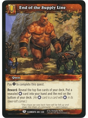 End of the Supply Line - 209/220 - Common