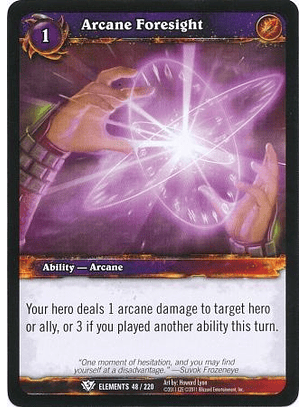 Arcane Foresight - 48/220 - Common