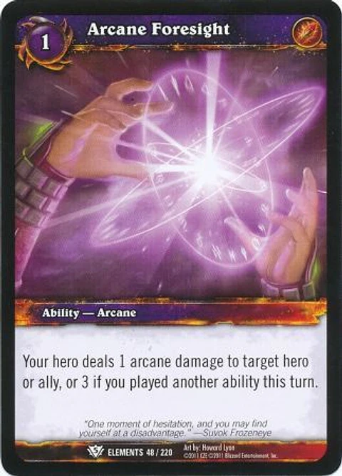 Arcane Foresight - 48/220 - Common