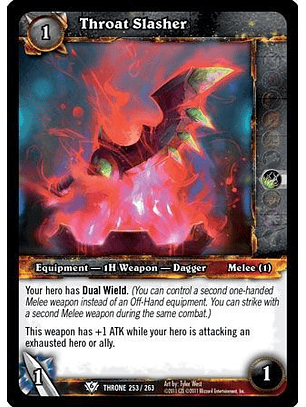 Throat Slasher - 253/263 - Common