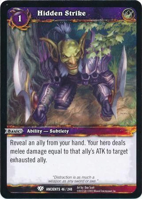 Hidden Strike - 46/240 - Common