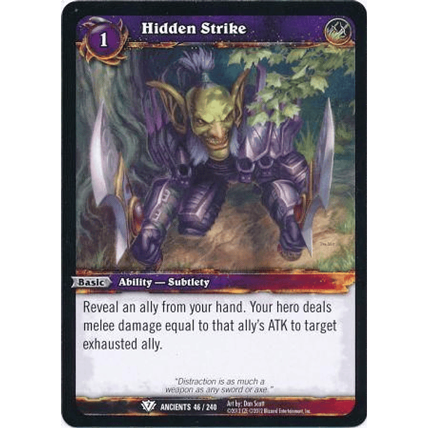 Hidden Strike - 46/240 - Common