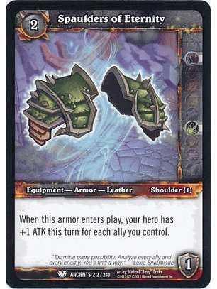 Spaulders of Eternity - 212/240 - Common