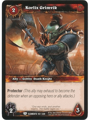 Korlix Grimvik - 137/220 - Common