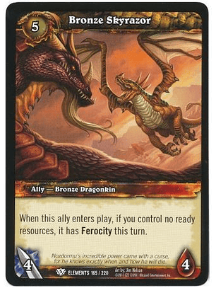 Bronze Skyrazor - 165/220 - Common