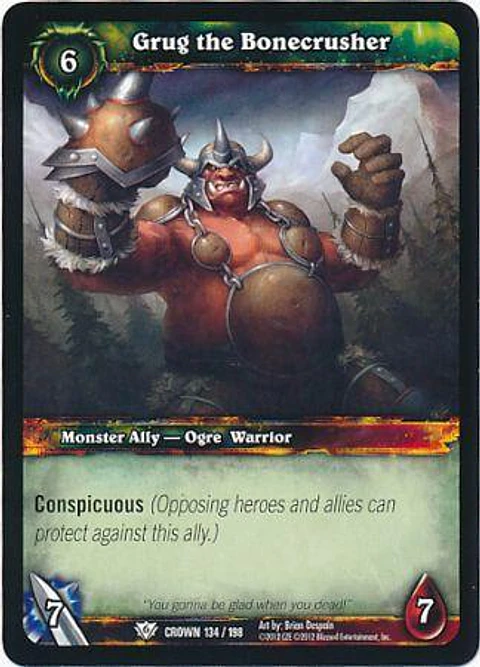 Grug the Bonecrusher - 134/198 - Common