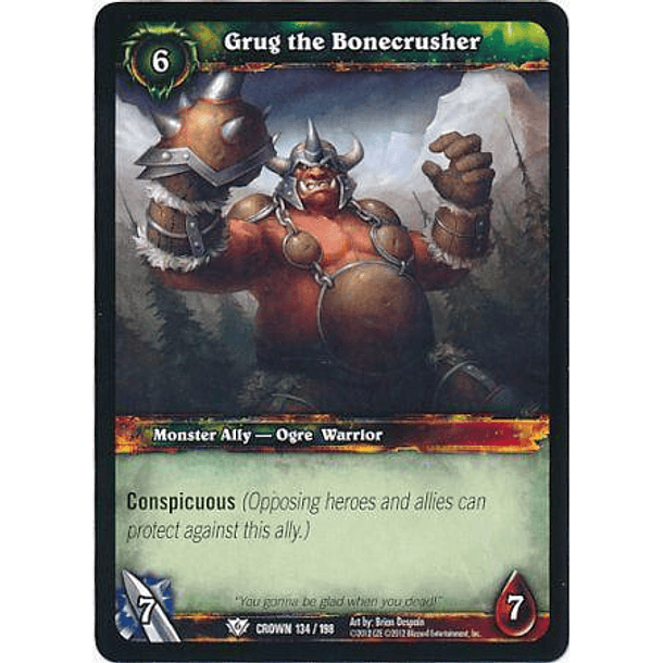 Grug the Bonecrusher - 134/198 - Common