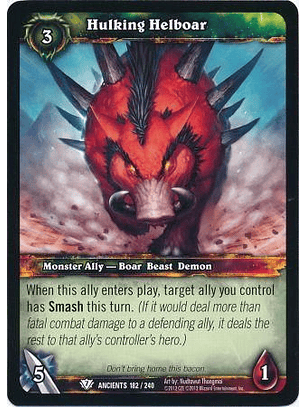 Hulking Helboar - 182/240 - Common