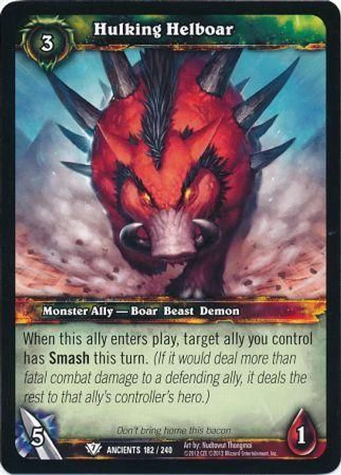Hulking Helboar - 182/240 - Common