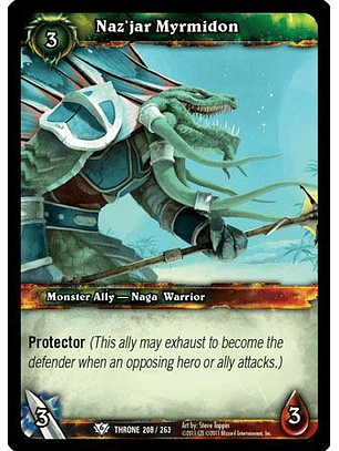 Naz'jar Myrmidon - 208/263 - Common