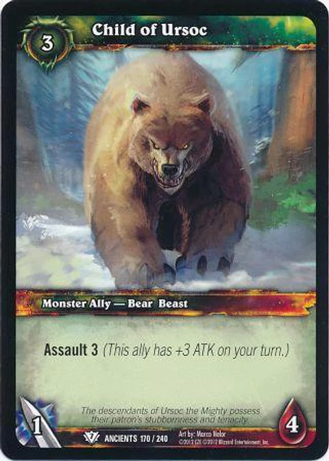 Child of Ursoc - 170/240 - Common
