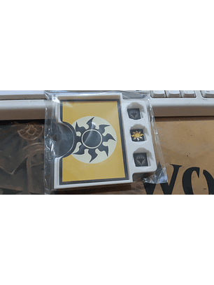 Porta Commander PVC MTG - Blanco