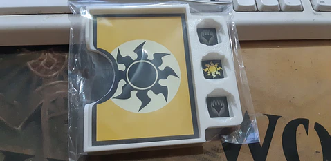 Porta Commander PVC MTG - Blanco