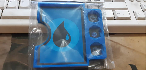​Porta Commander PVC MTG  - Azul
