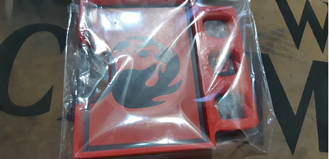 Porta Commander PVC MTG  - Rojo