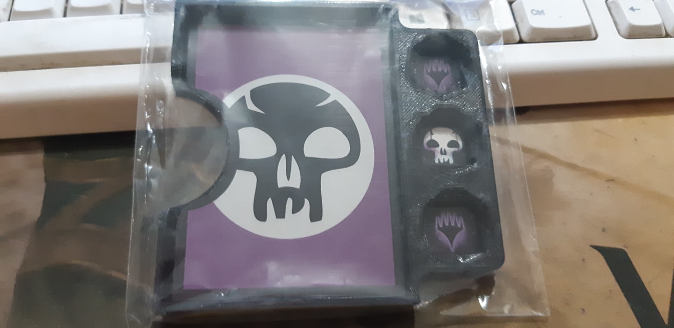 Porta Commander PVC MTG  - Negro  1