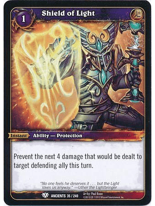 Shield of Light - 35/240 - Common