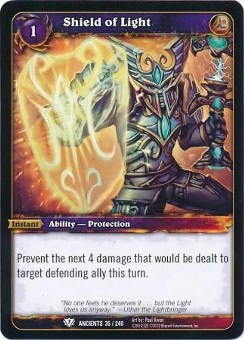 Shield of Light - 35/240 - Common