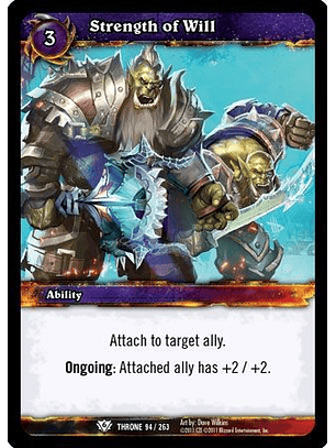 Strength of Will - 94/263 - Common