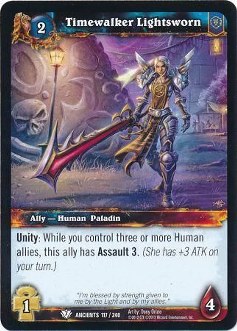 Timewalker Lightsworn - 117/240 - Common