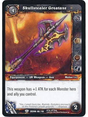 Skullstealer Greataxe - 189/198 - Common