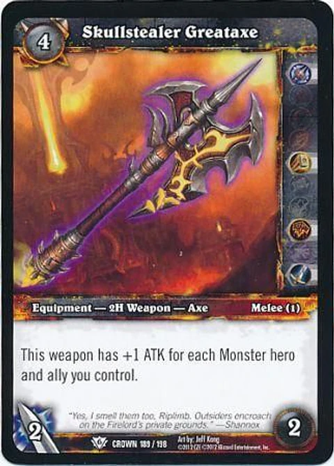 Skullstealer Greataxe - 189/198 - Common